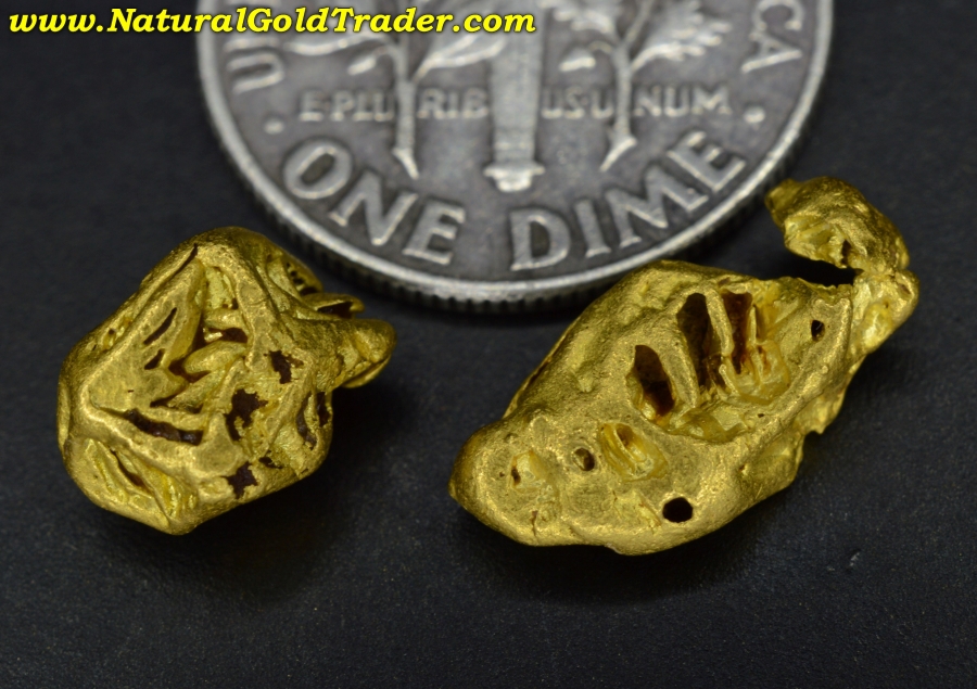3.88 Grams (2) California Gold Specimens