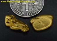 4.08 G (2) Feather River California Gold Nuggets