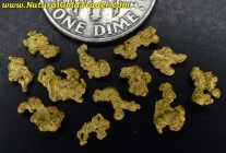 1.96 Grams (12) Northern Nevada Gold Nuggets