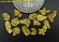 1.54 Grams (15) Arizona Placer Gold Nuggets