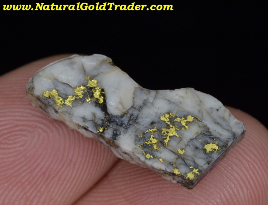 1.53 Gram California Gold & Quartz Slab