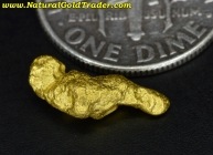 1.13 Gram Australia Placer Gold Nugget