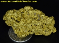 34.95 Gram Victoria Australia Gold Nugget