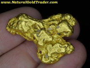 34.38 Gram Kalgoorlie Australia Gold Nugget