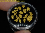 1.57 Grams (17) Helena Montana Gold Nuggets 