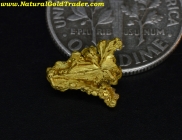 .77 Gram Baker Oregon Crystallized Gold Nugget