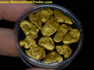 1 ozt.+ 32.10 Grams (12) Murray ID Gold Nuggets