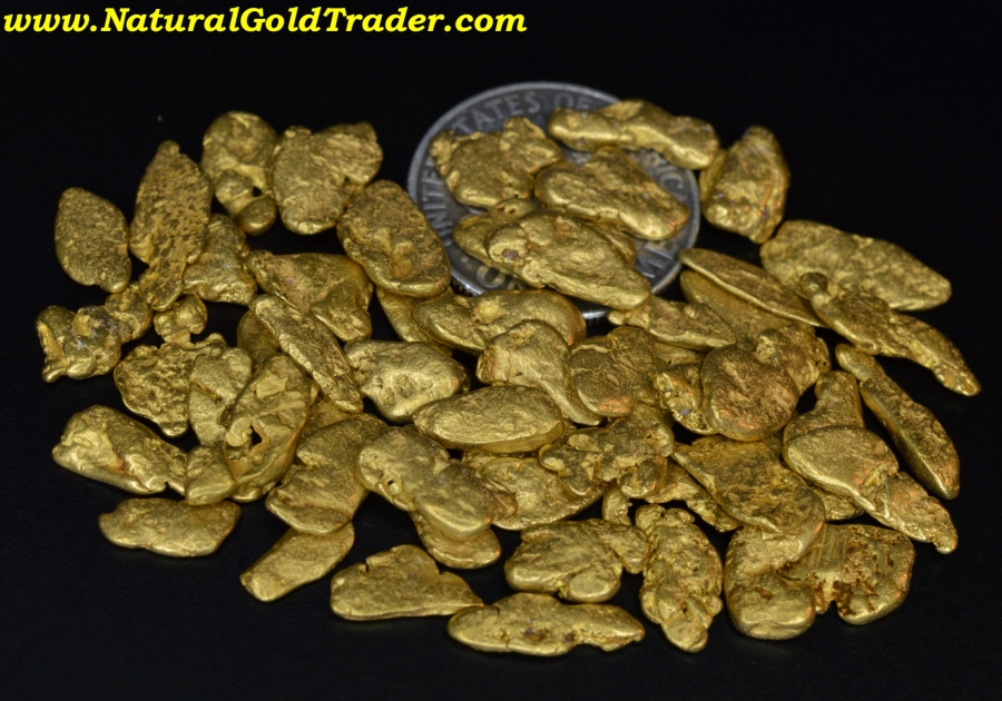 26.42 Grams (58) Murray Idaho Placer Gold Nuggets