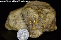 276.3 Gram European Gold & Quartz Specimen 