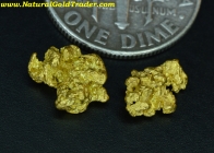 1.34 Grams (2) Humboldt Co. Nevada Gold Nuggets