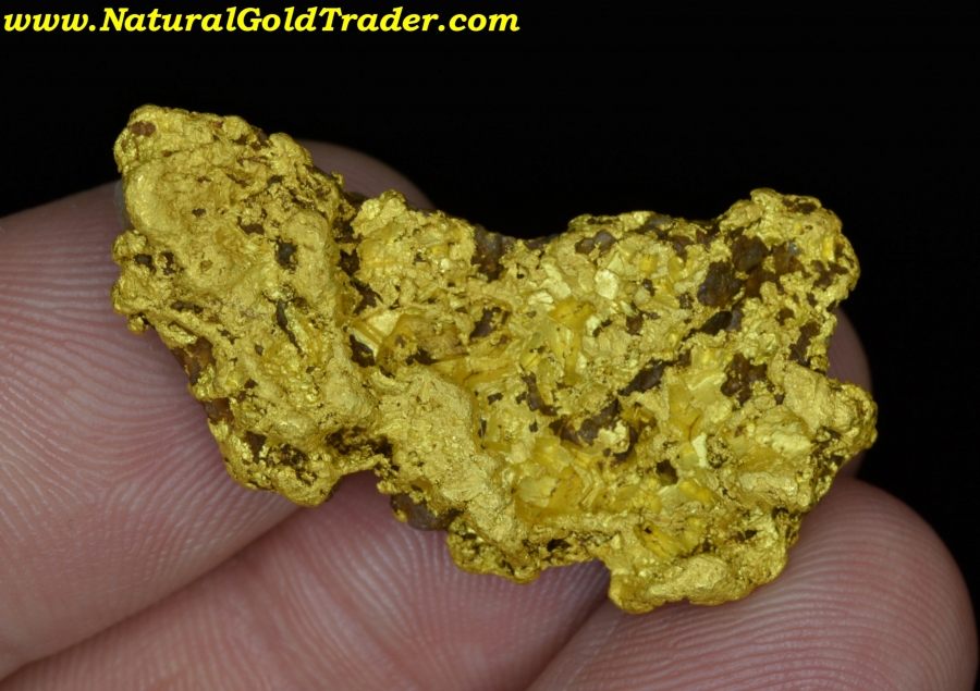21.09 Gram Kingman Arizona Gold Nugget with Quartz