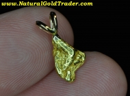 1.51 Gram Alaskan Gold Nugget Pendant