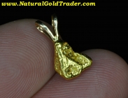1.56 Gram Alaskan Gold Nugget Pendant