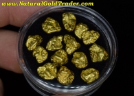 1 Ozt.+ 31.12 Grams (14) Yukon Gold Nuggets