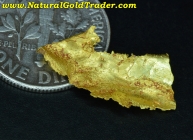 .37 Gram El Dorado CA. Foil/leaf Gold Specimen