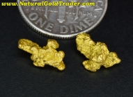 1.72 Grams (2) Northern Nevada Gold Nuggets