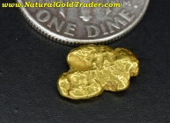1.18 G. Yuba River CA. Placer Gold Nugget