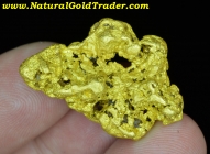thumbnail image 2 of 1.37g Australian Gold Nugget – Natural Native 18k-22k High Purity Hand Prospected – MBM Bullion 2 of 6