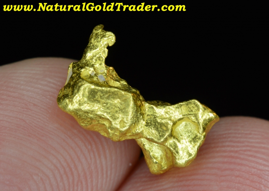 Australian Natural Gold Nugget - 0.61 Grams, High Quality, Hand Prospected, Certified