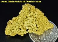 7.60 Gm. Ten Mile Mine Nevada Gold Specimen