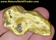 47.32 G. River-Dredged Alaskan Gold Nugget