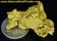 36.52 G. Humboldt Co. NV. Large Gold Nugget