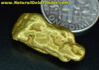 10.41 G. Alaskan River Dredge Gold Nugget