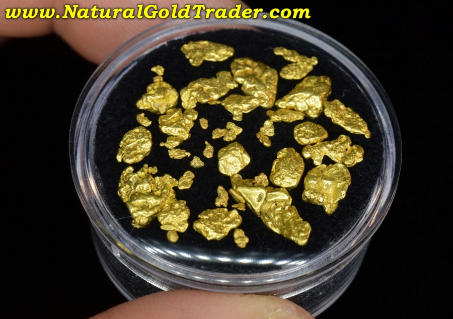 5.02 Grams Dahlonega Etowah River Gold Nuggets