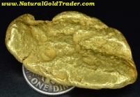 38.0 Gram Atlin British Columbia Gold Nugget