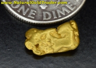 1.43 Gram Plumas Co. California Gold Nugget