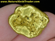 10.84 Gm. Pure Alaskan Placer Gold Nugget