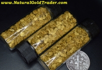 31.1 Gm. Alaska Manley Hot Springs Gold Flakes