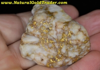 80.08 Gram Burnt River Oregon Gold & Quartz