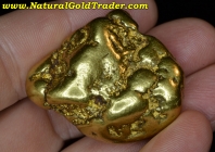 205.9 G. Death Valley CA Gigantic Gold Nugget