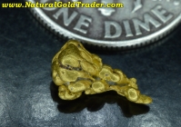 .63 Gm. Eastern Oregon Natural Gold Specimen