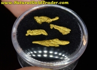 .92 G. (4) Denali County Alaska Gold Specimens 