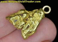 10.65 G. Yukon Canada Gold Nugget Pendant