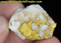 16.42 Gram CA. Yellow-Gold & White-Quartz