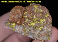 53.11 Gram Coloma CA. Gold & Red-Quartz
