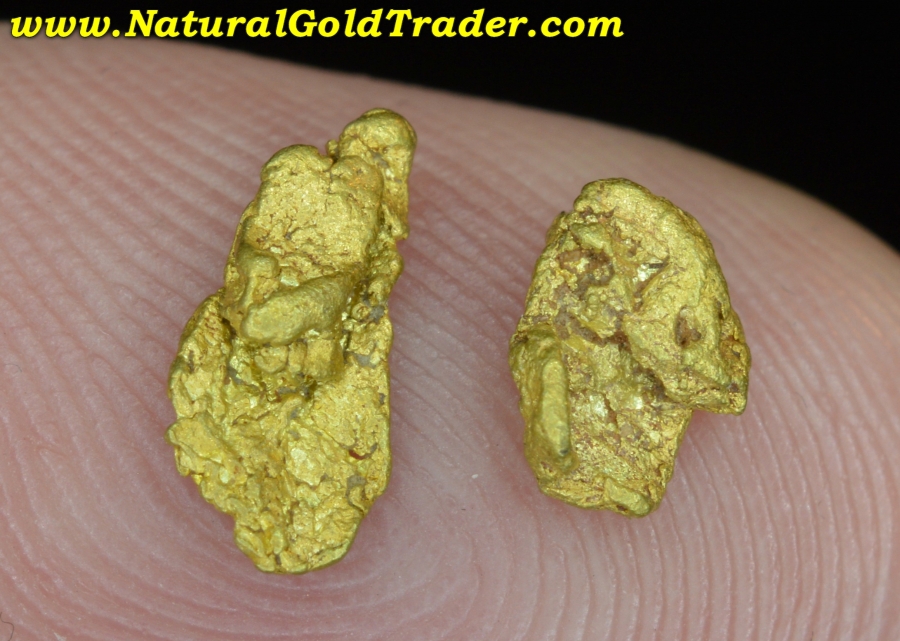 .76 Grams Fairbanks Alaska Natural Gold Nuggets