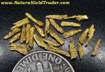.76 Grams (25) Liberty Washington Wire Gold