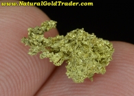 .82 G. Belshazzar Mine Idaho Gold Specimen
