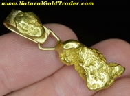 14.63 Gram California Gold Nuggets Pendant