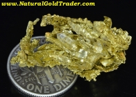 7.98 G. Round Mountain Nevada Gold Specimen