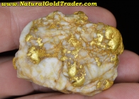 116.50 Murray Idaho Gold & Quartz Specimen