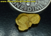 1.45 Gm. Baker County Oregon Gold Nugget
