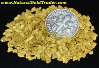 .5 ozt. 15.55 G. #14 Mesh Oregon Gold Flakes