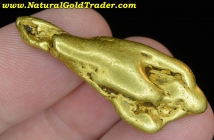 22.48 Gm. Alleghany CA. Sierra Co. Gold Nugget