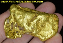 133.36 G. Alleghany CA. Sierra Co. Gold Nugget