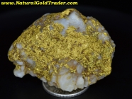 34.3 Gram Oregon Gold & Quartz Specimen